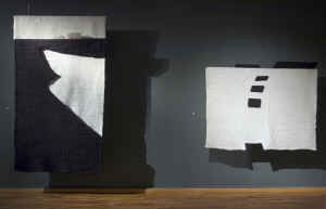 Sprickans hemlighet 235 x 185 cm, Efter Flodv�gen 130 x 180 cm.