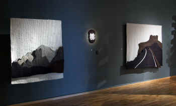 Jang Shon 123 x 165 cm, Forntid i �st 39 x 24 cm, Uppf�r Muren 155 x 190 cm